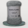 manta flanel habitat cinza 0