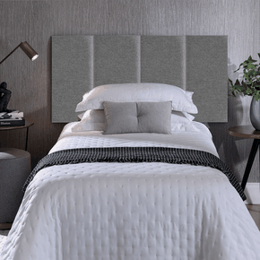 linho cinza solteiro cama