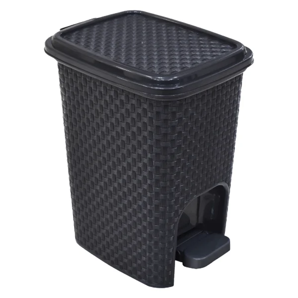 lixeira rattan com pedal arqplast 7l 2