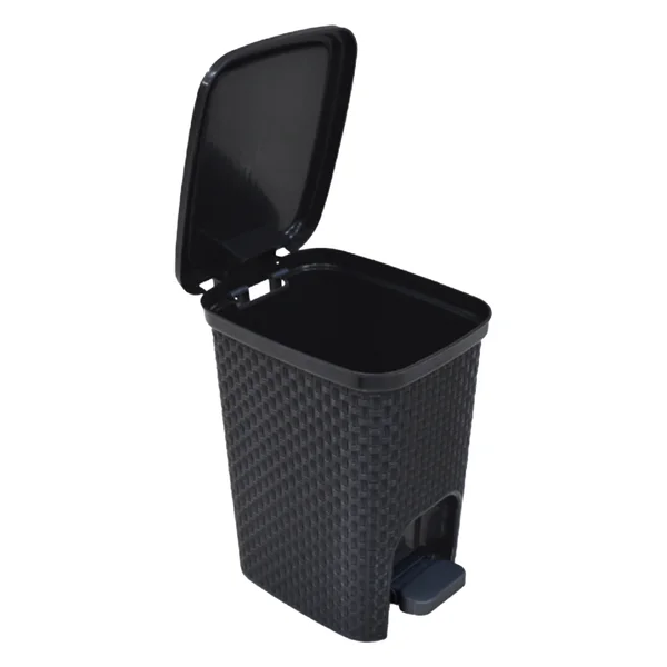lixeira rattan com pedal arqplast 7l 3