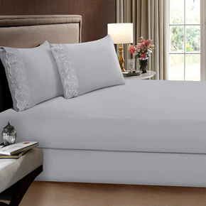 01 jogo lencol bouton sonata 3 pecas naira