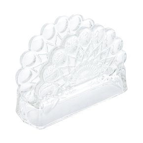 01 porta guardanapo de cristal de chumbo wolff 12 5x4 5x9 angel