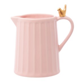 01 leiteira de ceramica colibri wolff 220ml bird