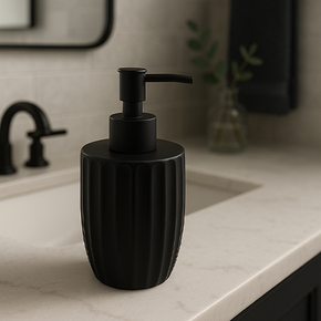 04 porta sabonete liquido de ceramica lyor 330ml canelatta