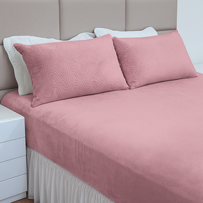 02 jogo lencol atlantica plush sofisticata premium bailarina 3 pecas