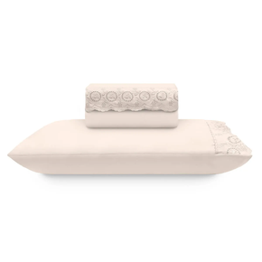 jogo de cama microfibra sonata renda janer buettner perola solteiro principal