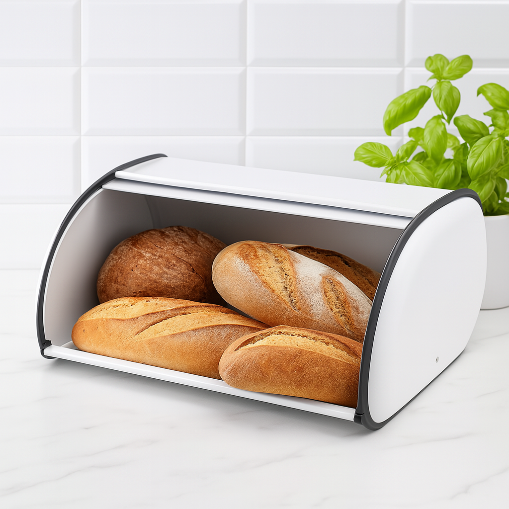 Porta Pão Conserve de Ferro 35x23x14,5 Mek - Jolitex - Pontão das