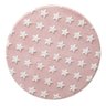 04 tapete infantil jolitex mimo estrelas redondo em poliester antiderrapante 100cm