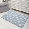 01 tapete infantil mimo estrelas azul em poliester antiderrapante 70x100cm