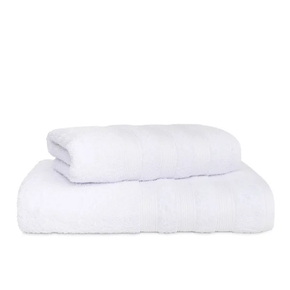 02 jogo 2 toalhas firenze banho e rosto 500 g m fio penteado extra comfort lufamar