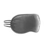 01 kit com 10 mascaras para dormir c elastico de poliester cinza lyor