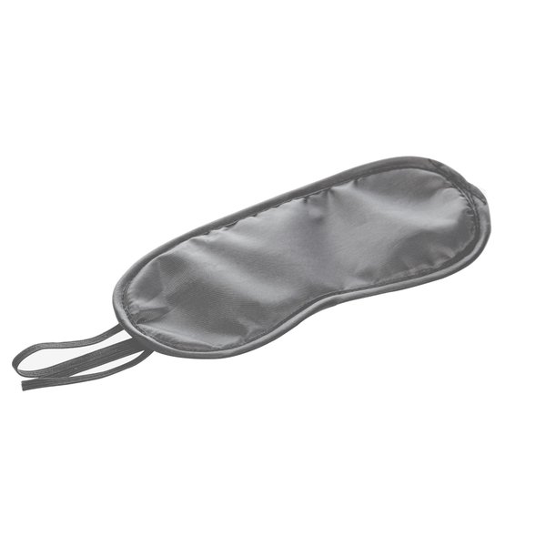 03 kit com 10 mascaras para dormir c elastico de poliester cinza lyor