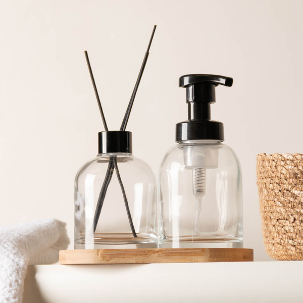 Kit Banheiro Orion 3 Peças - Dispenser Sabonete Líquido, Difusor e