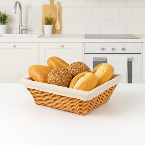 05 cesto quadrado de poliester e algodao hauskraft 24x24x9 lily