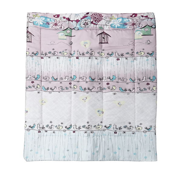 03 edredom altenburg infantil boulevard baby jardim com passarinho