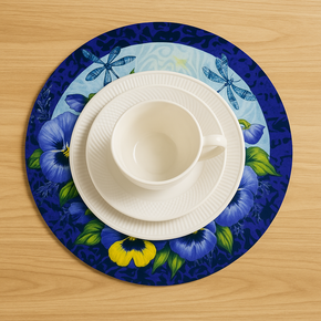 01 sousplat em mdf e tecido mc criacoes flores