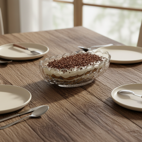 08 centro de mesa decorativo cristal de chumbo wolff 29x13x11 angel