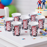 07 kit 10 copos homem aranha 320ml plastico reutilizavel para festa infantil plasutil