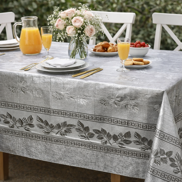 01 toalha de mesa neolar metalica oliveira