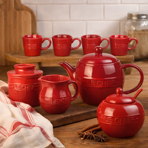 kit mesa posta le chef de ceramica