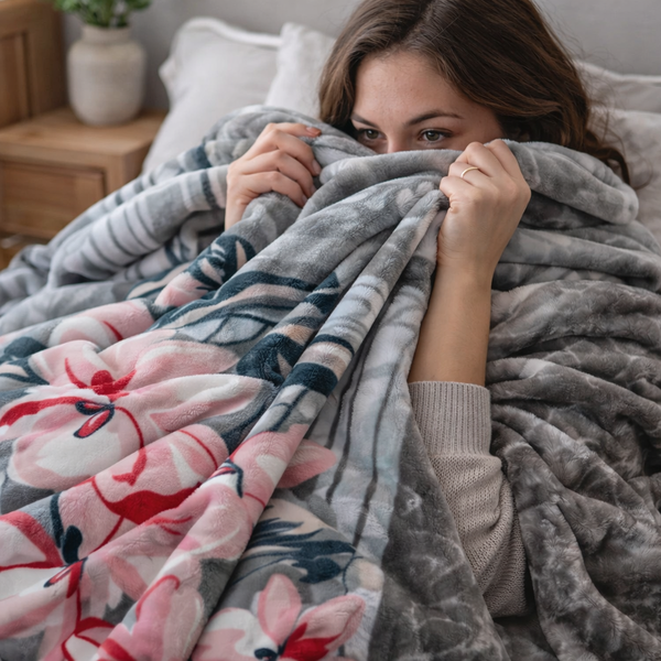 Cobertor Raschel Double Action Jolitex 220x240cm - 670g/m² | 100