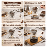 01 cafeteira de vidro borossilicato com filtro de aco inox 800ml lyor