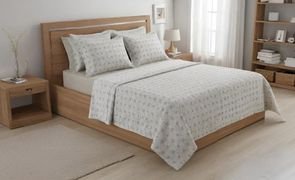 quarto com cama posta
