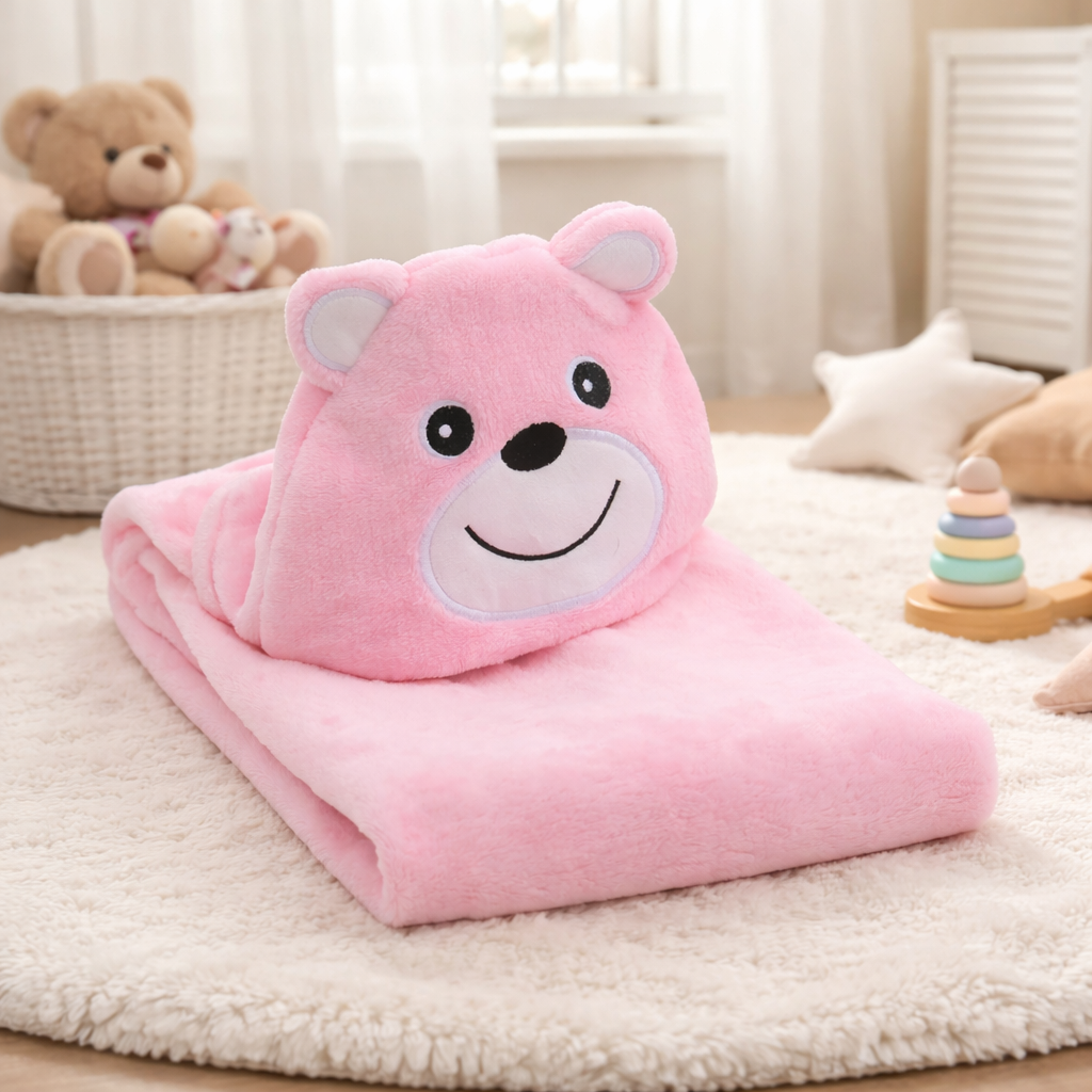 Manta Baby com Capuz - Jolitex